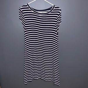 Nautical Stripe T-Shirt Dress